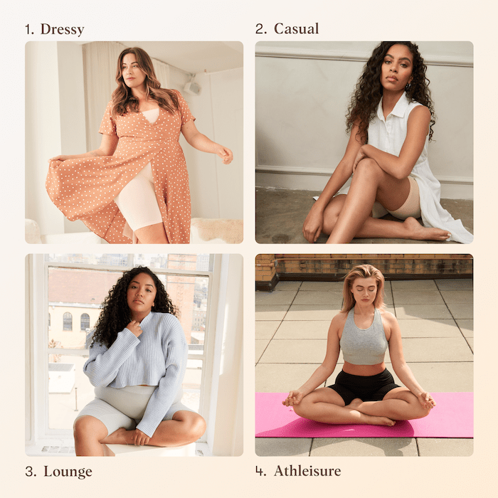 How to Wear Each Style of Thigh Society Comfy Shorts - Thigh Society