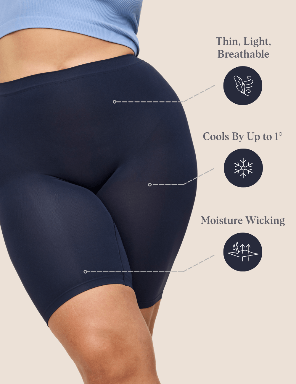 The Cooling 9" Twilight Thigh Society