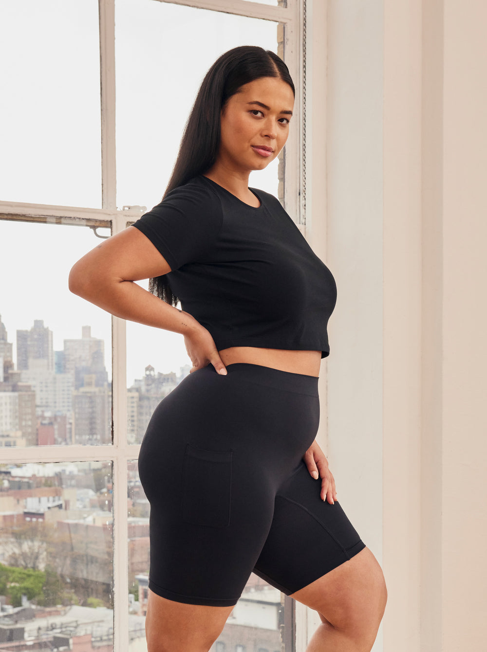 Tomie is wearing The Cargo in size L/XL