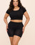 The Cotton 5" Black Thigh Society