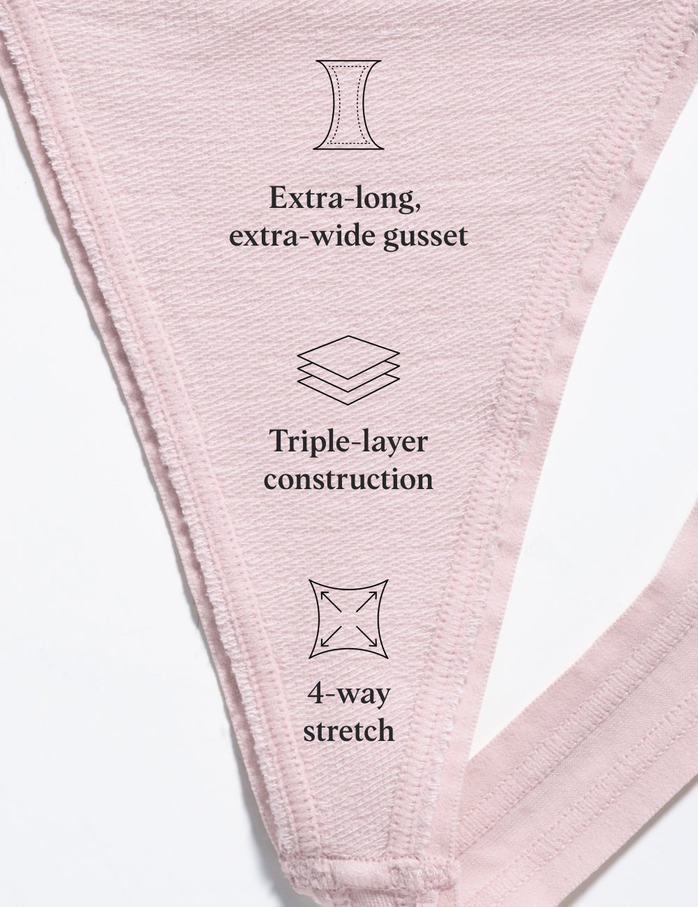 WhispAir Cooling™ Thong Rosette Thigh Society