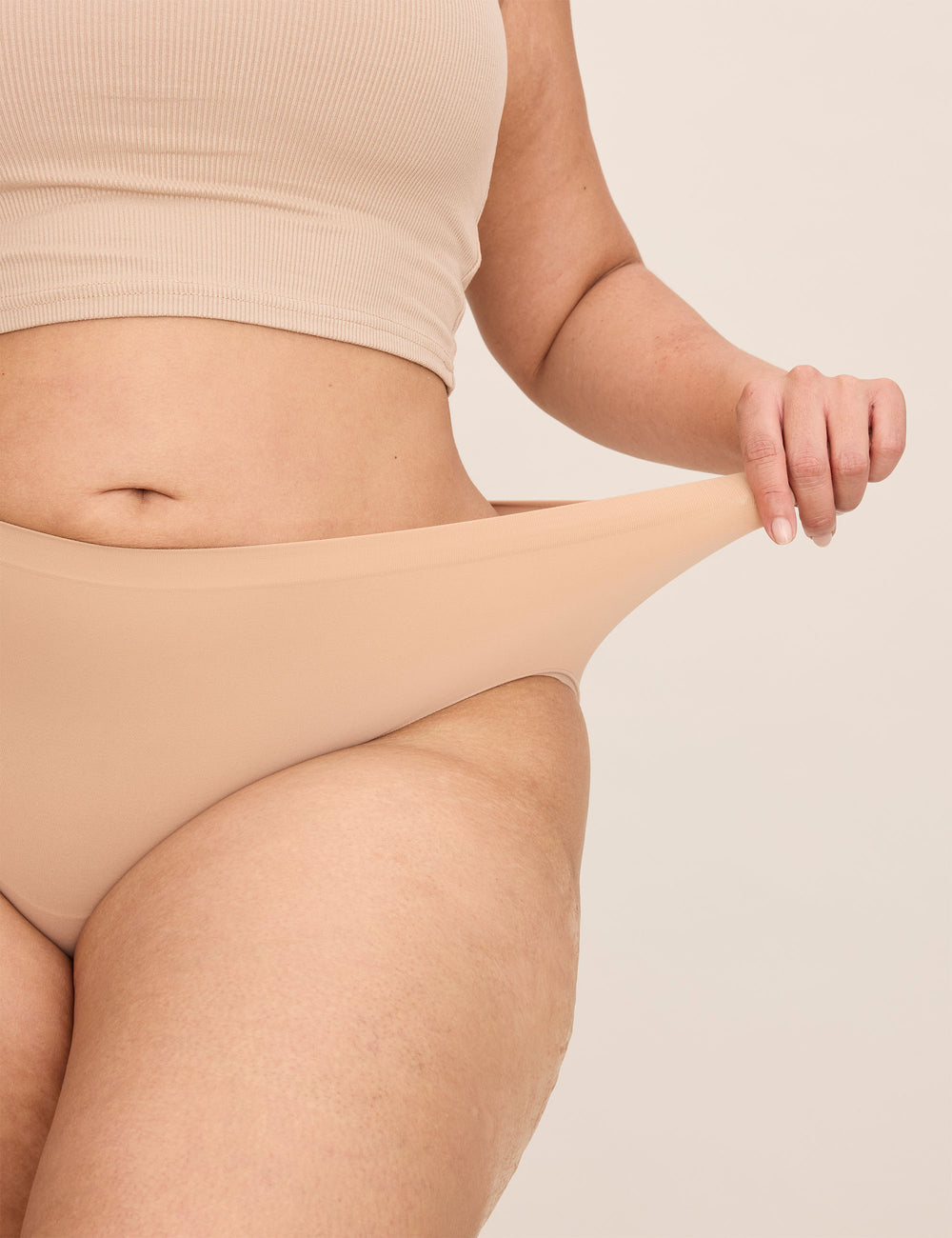 WhispAir Cooling™ Bikini Almond Thigh Society