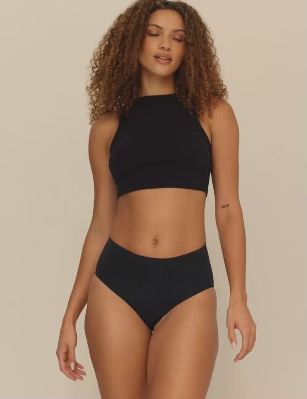 WhispAir Cooling™ Bikini Black